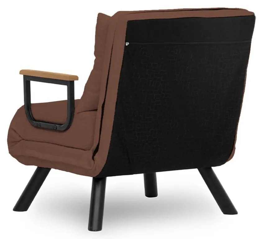 Fotoliu Sando Single Light Brown