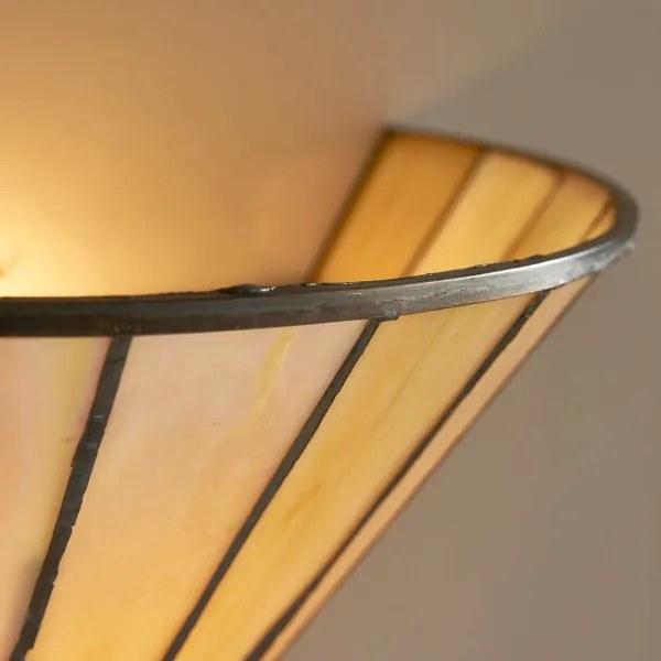 Endon 64046 - Aplică de perete Tiffany DARK STAR, 1xE14/40W/230V