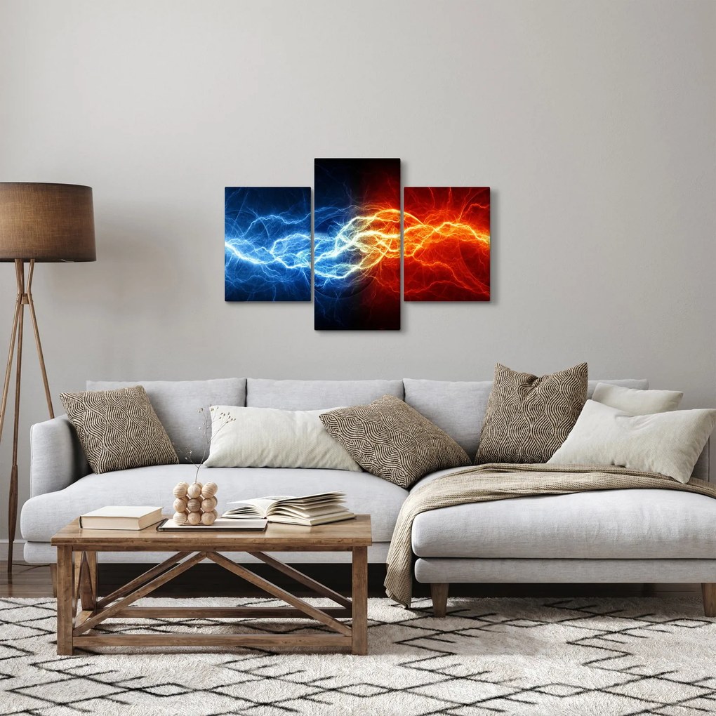 Tablou cu tensiunea de curent (90x60 cm)