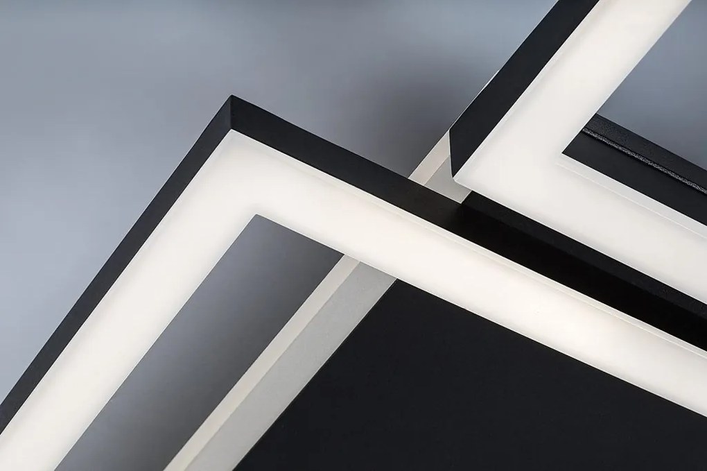 Plafoniera LED design geometric Donya 51x22cm