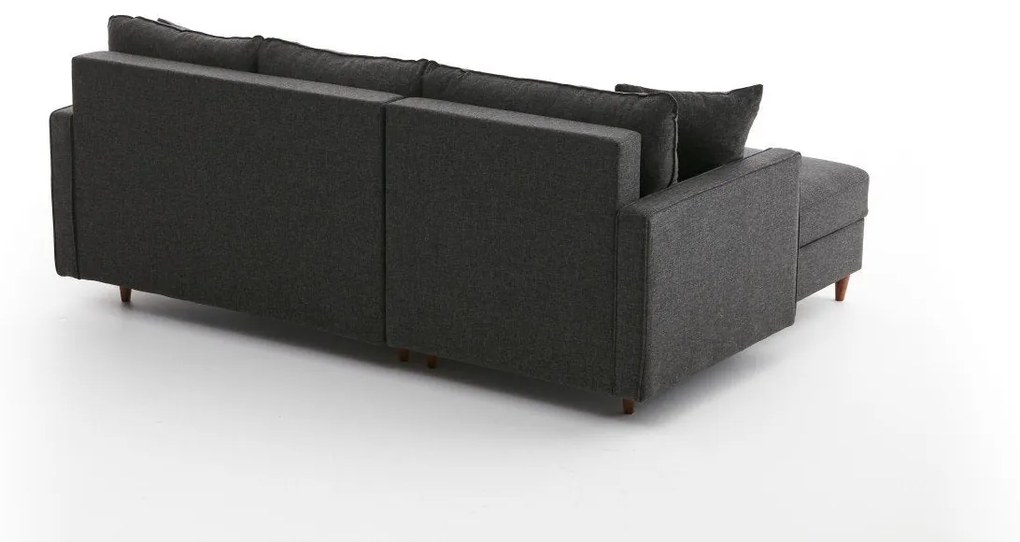 Canapea de colț Eva Left - Anthracite