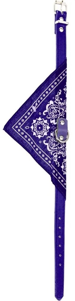 Zgardă cu eșarfă pentru câini, Koopman, 37 cm, culoarea albastru