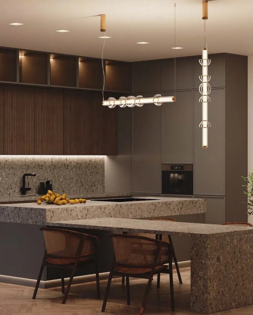 Lustra/Pendul LED design decorativ Cosmo alama