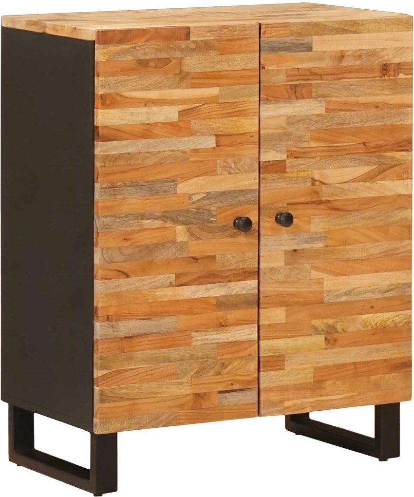 vidaXL Dulap de depozitare Maro 60 x 33 x 75 cm Lemn de mango solid