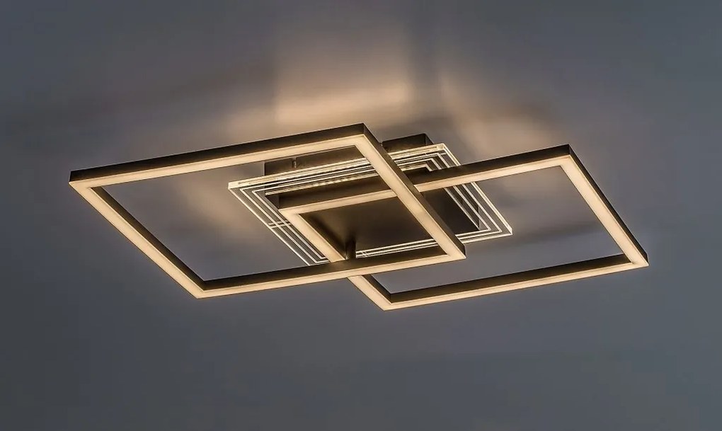 Plafoniera LED design geometric Ottavia 70cm
