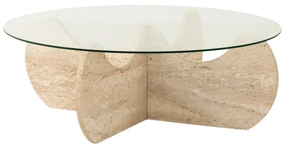 Măsuță de conferință Hima Travertine