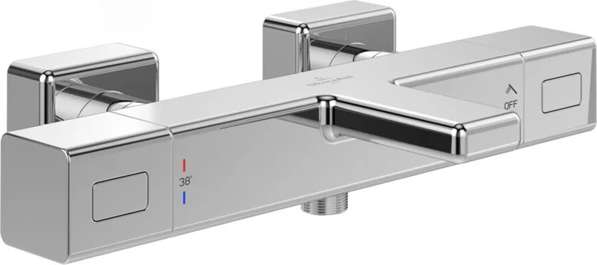 Baterie cada-dus termostatata Villeroy&Boch Angular crom lucios