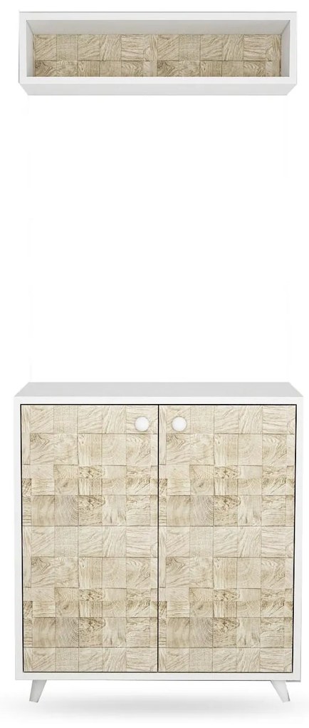 Mobilier Hol Tamudi (stejar + alb) . 1093917