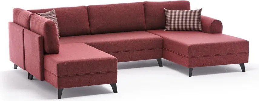 Colțar cărămiziu (în formă de "U") Belen – Balcab Home