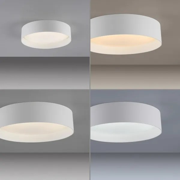 Schöner Wohnen 14593-16 - Lampă de tavan LED TAVOLI, 10W/230V, dimabilă, albă, cu telecomandă