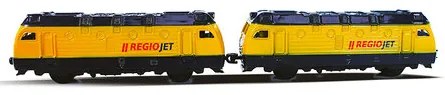 Locomotivă de metal Rappa RegioJet, 9 cm