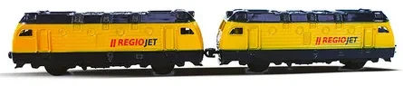 Locomotivă de metal Rappa RegioJet, 9 cm
