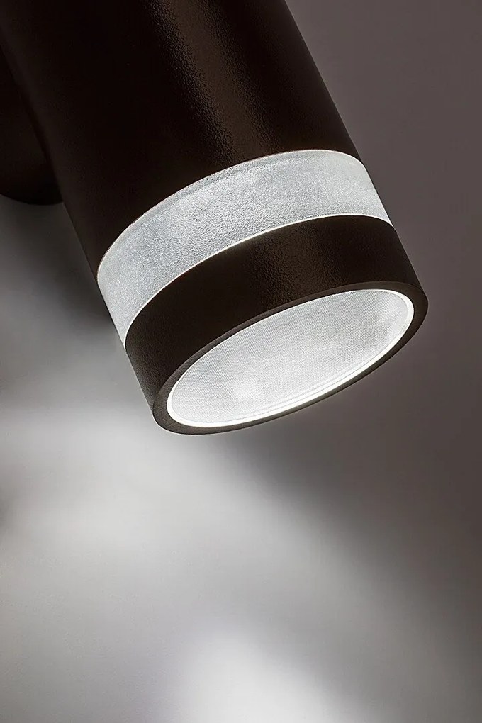 Aplica LED CCT perete exterior IP65 Urfa Line maro