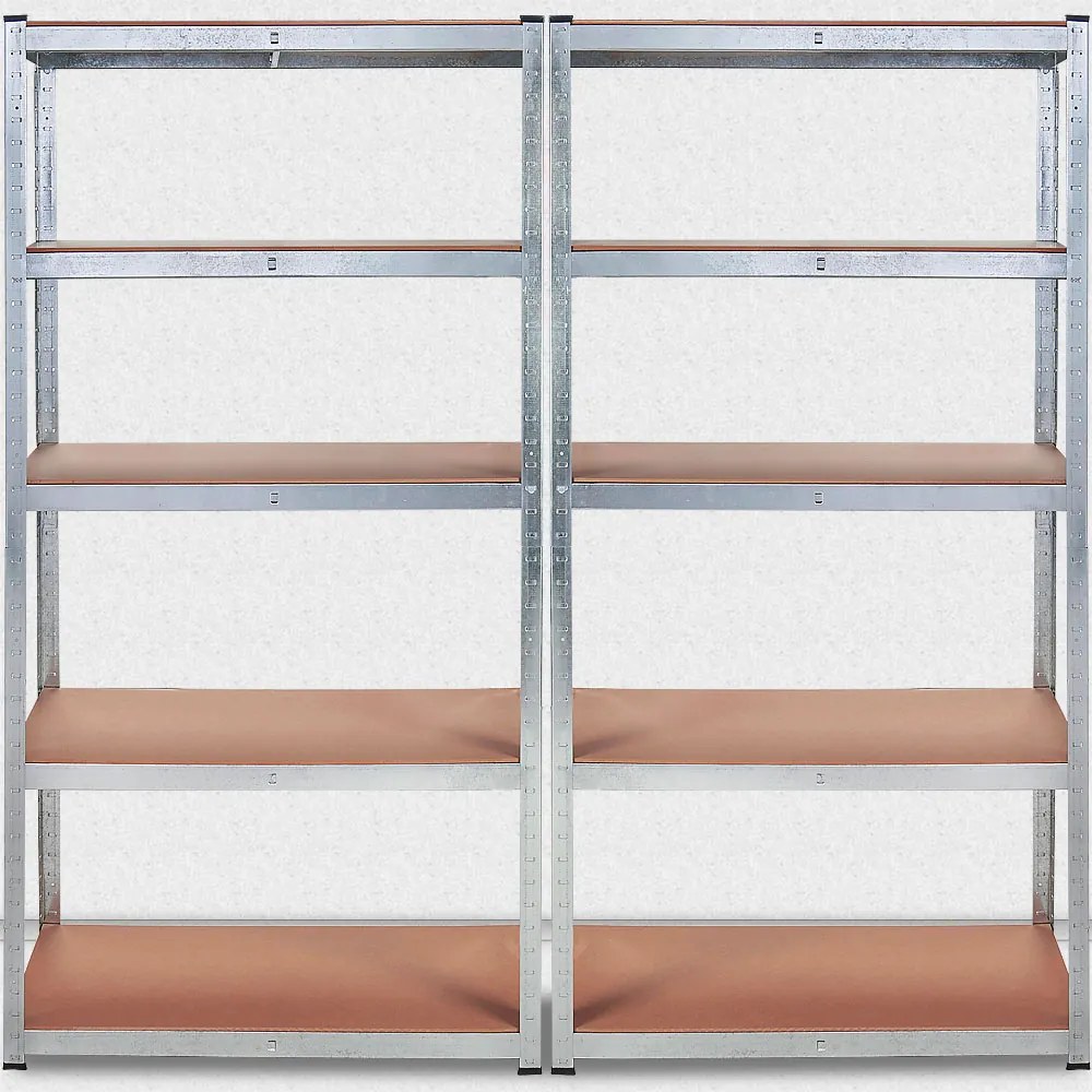 Deuba 2 rafturi rezistente 180 x 90 x 40 cm 875 kg