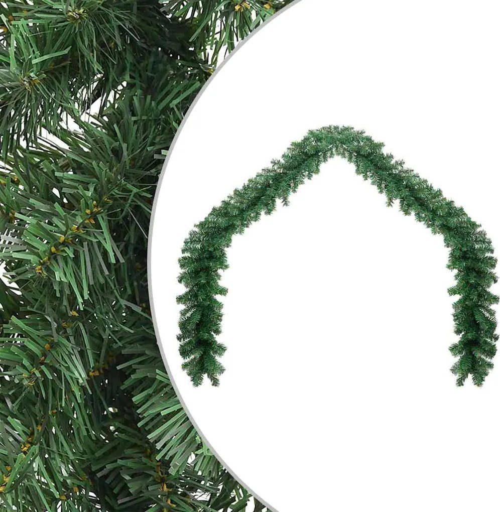 vidaXL Ghirlandă de Crăciun, PVC, 5 m