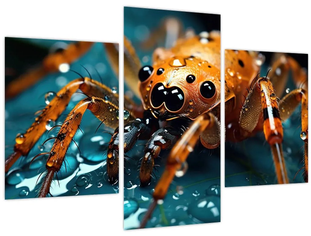 Tablou - Detaliu de păianjen (90x60 cm)