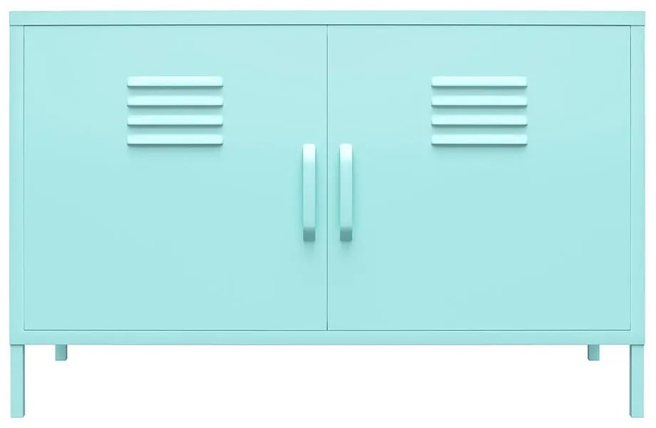 Dulap metalic albastru deschis 100x64 cm Cache - Novogratz