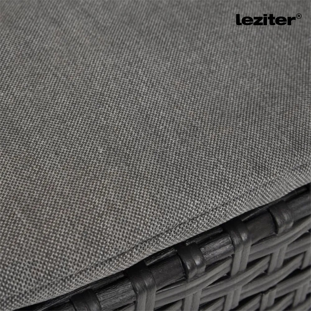 Canapea de grădină Lima cu 3 locuri, grafit