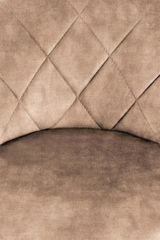 Scaun de bar H101 velvet bej