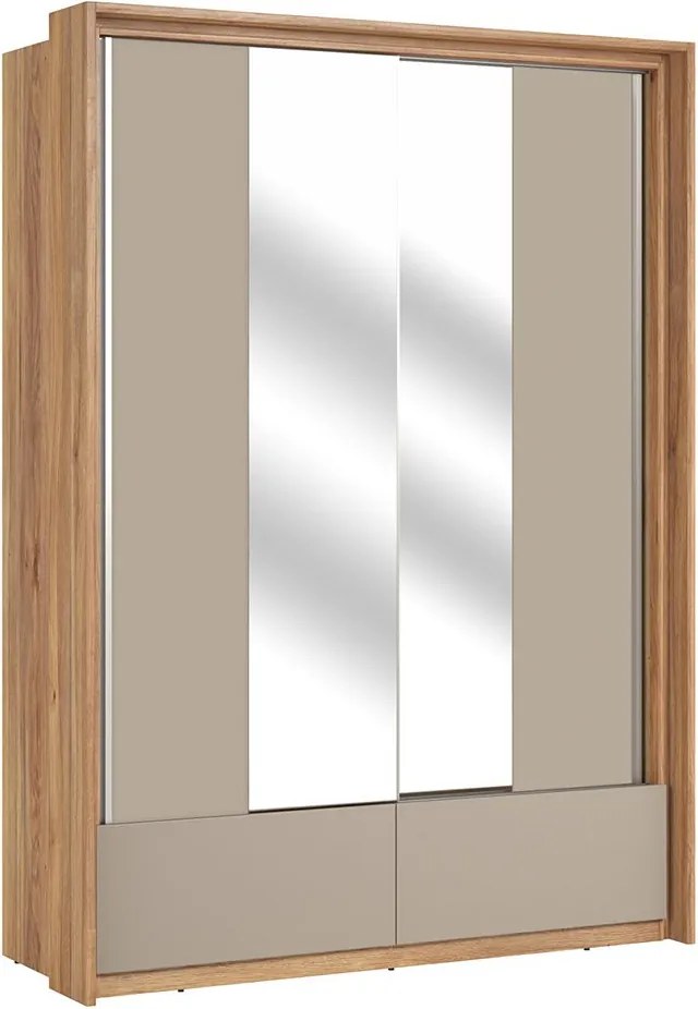 Dulap lemn masiv Eleganza, 159 × 219 × 63 cm