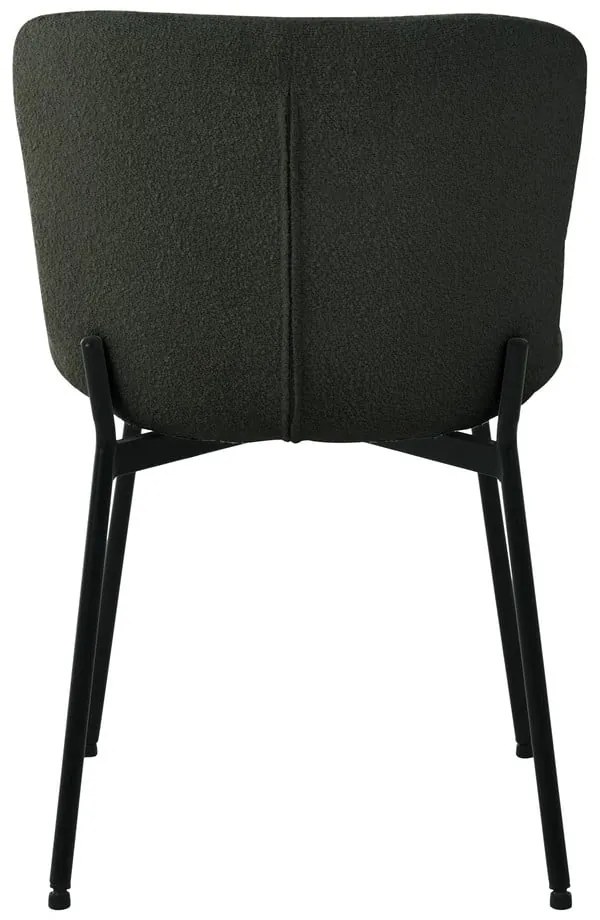 Scaune de dining verde-închis 2 buc. Maceda – House Nordic