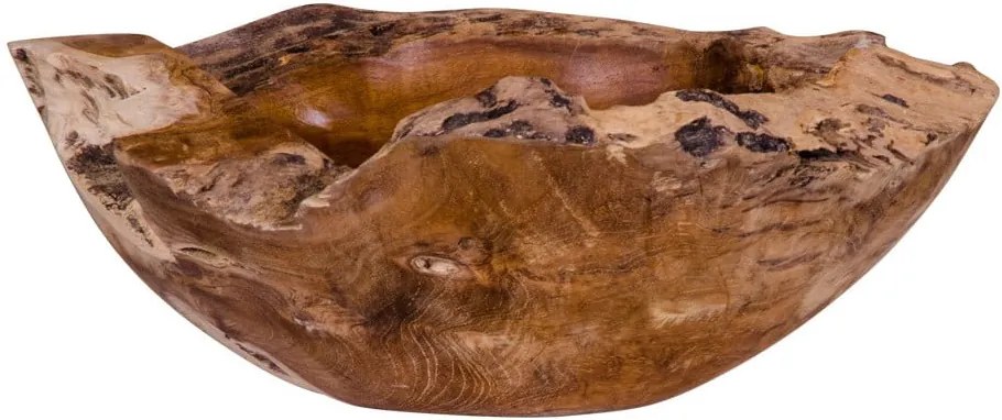 Bol din lemn de tec House Nordic Rio, diametru 30 cm