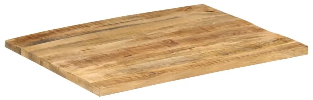 Blat de masa, 25-27 mm, 80x60 cm, lemn masiv de mango