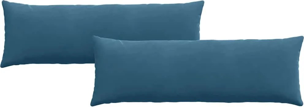 vidaXL Perne pentru canapea 2 pcs albastru 120 x 40 cm