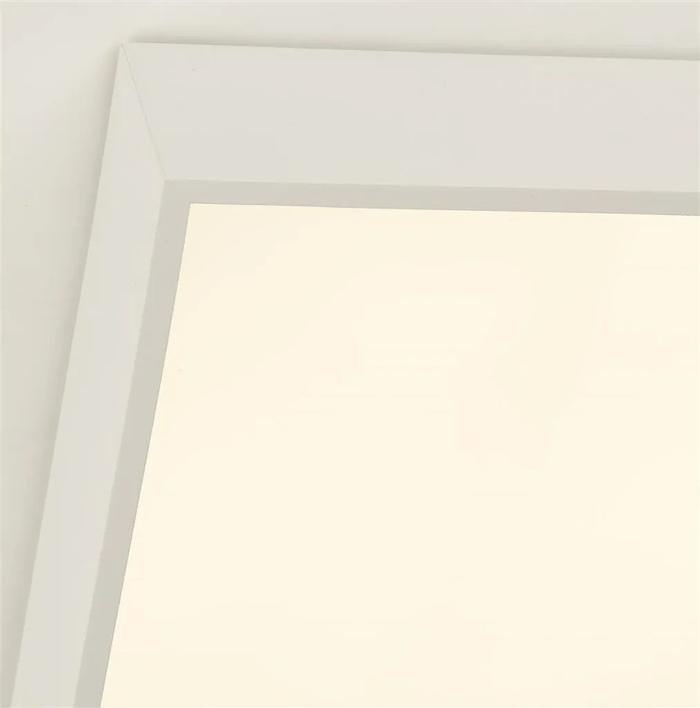 Plafoniera LED baie cu protectie IP44 Zeus 30x30cm, alb
