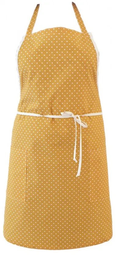 Șorț din bumbac cu buline