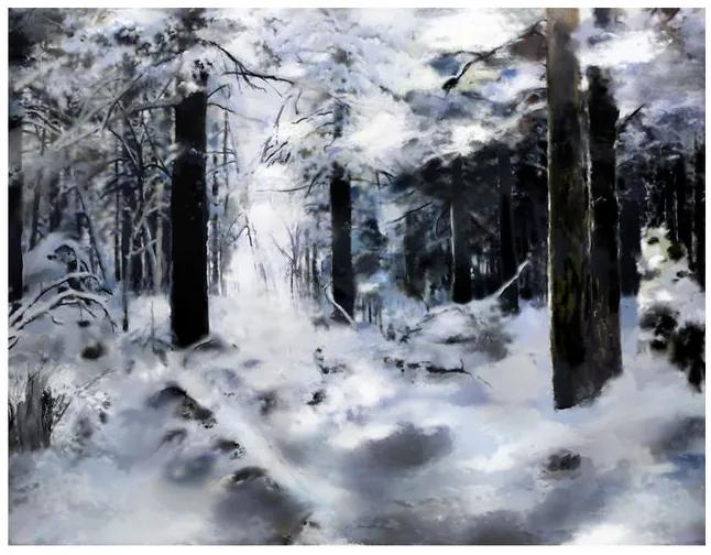 Fototapet - Winter forest