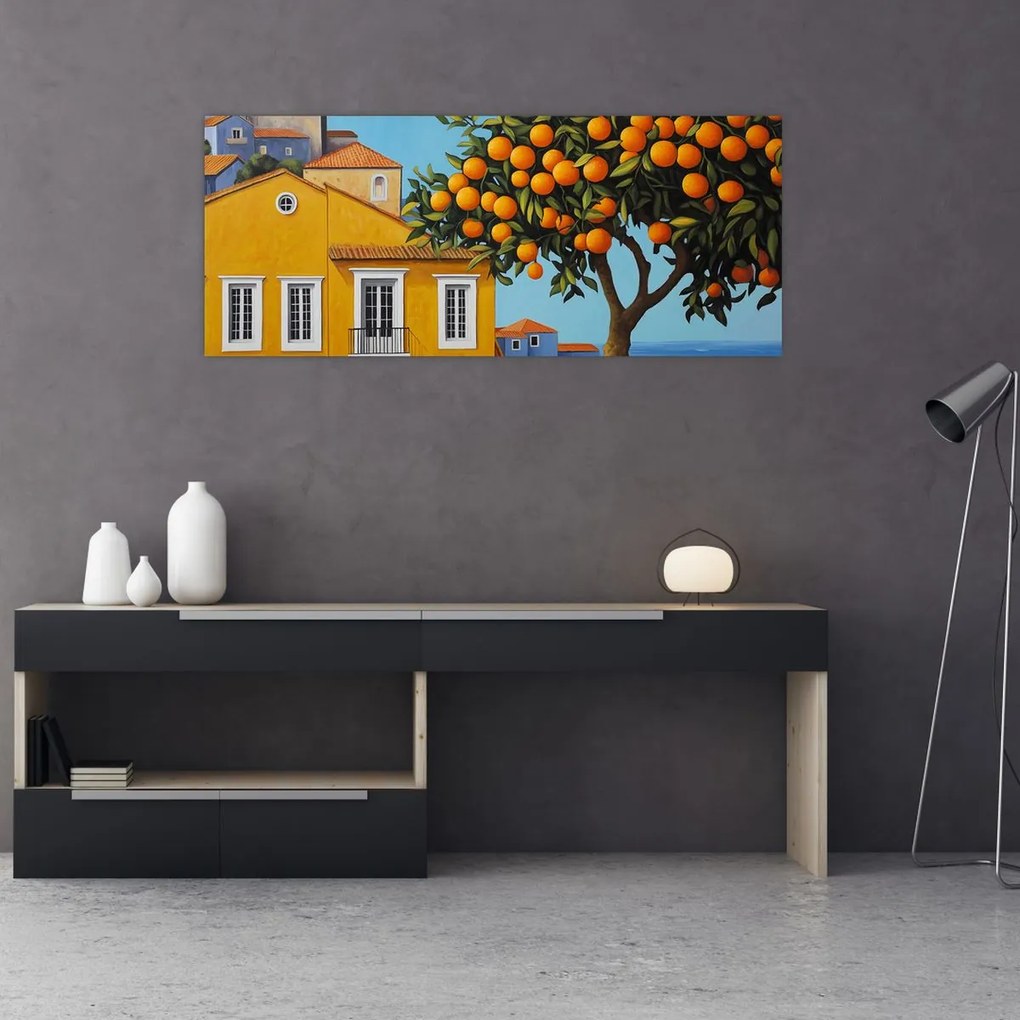 Tablou - Portocal (120x50 cm)