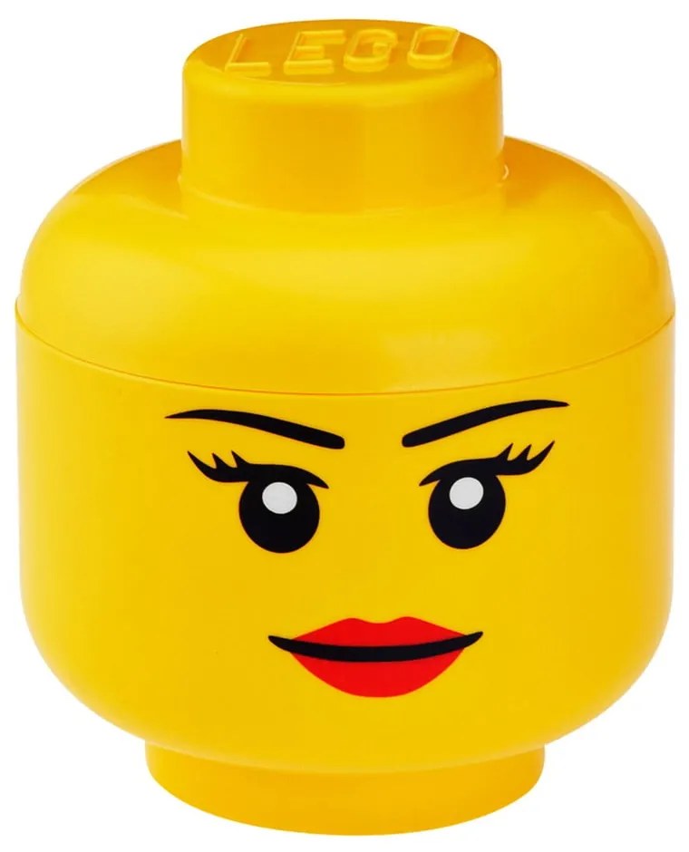 Figurină depozitare LEGO® Girl, ⌀ 16,3 cm