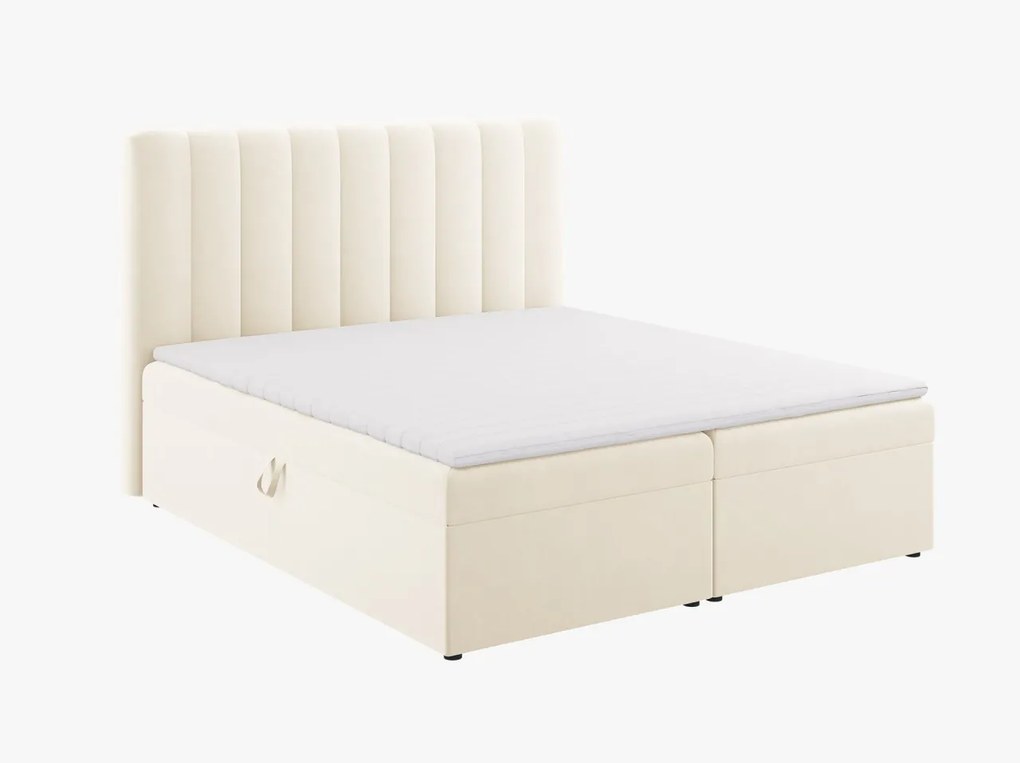Pat boxspring Kelp 160x200 cm catifea