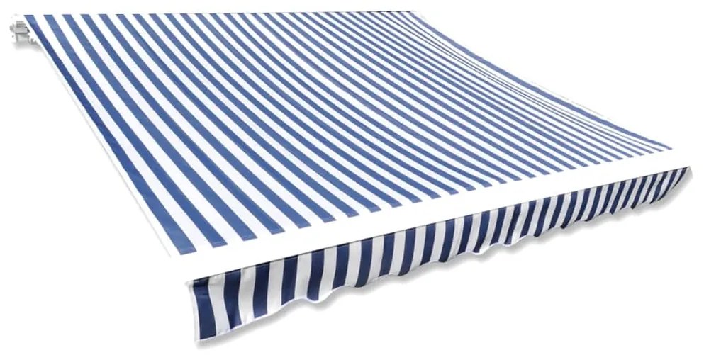 Panza copertina albastru  alb, 3x2,5 m (cadrul nu este inclus) Albastru si alb, 300 x 250 cm