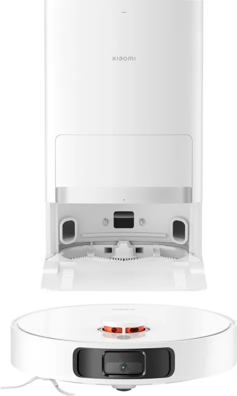 La mâna a doua: Aspirator robot Xiaomi X20+, 6000 Pa, 140 min, 0.35/4 l, Functie Mop, Statie de autogolire, Navigatie LDS, Evitarea obiectelor, Aplicatie mobila, Alb