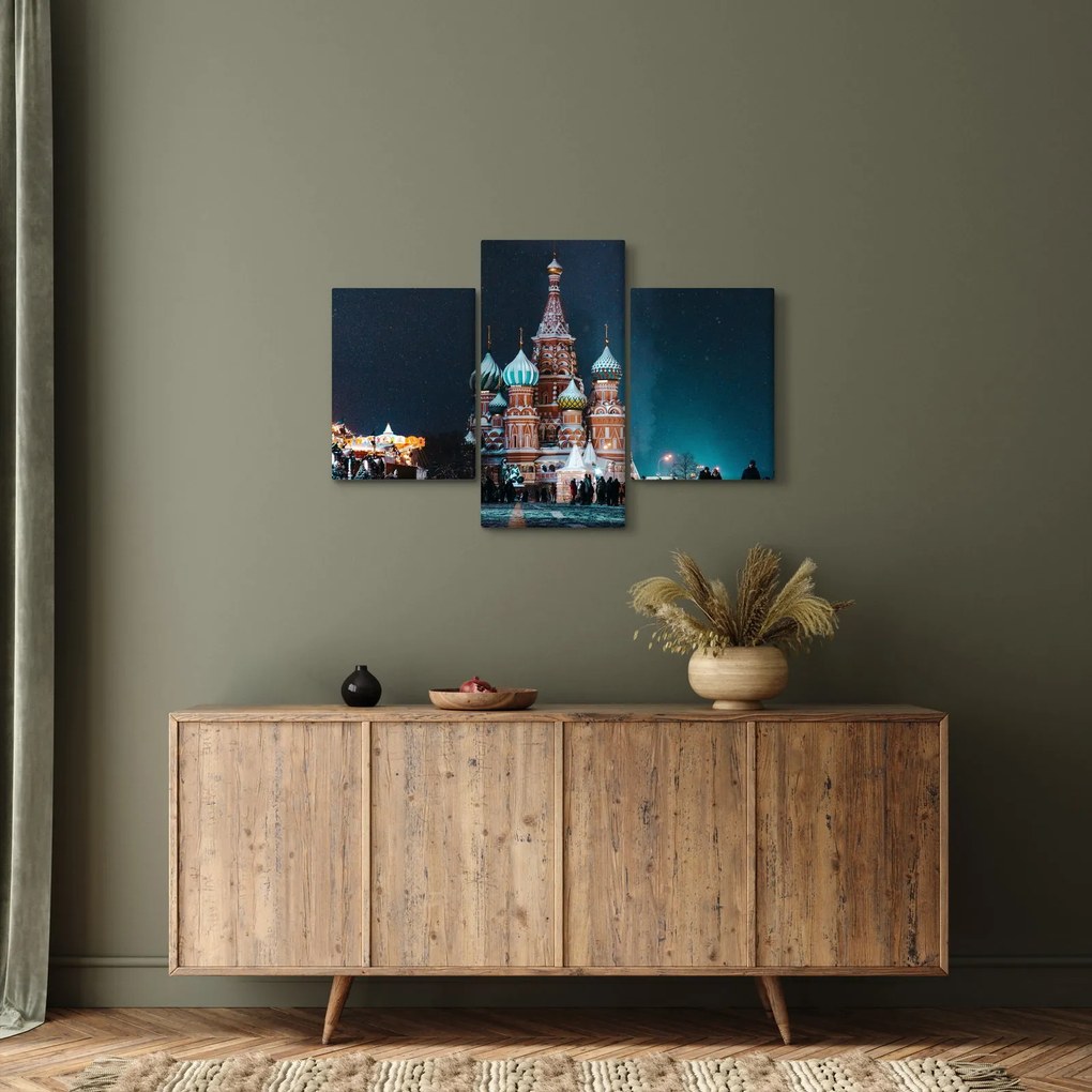 Tablou construcției din Rusia (90x60 cm)