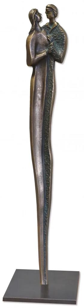 Statueta bronz "Indragostiti", 63cm, editie limitata