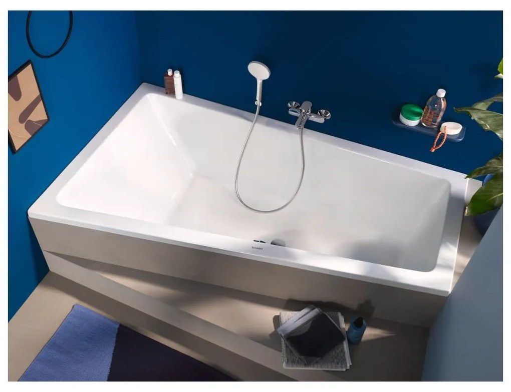 Duravit No. 1 baterie cada-dus perete crom N15230000010