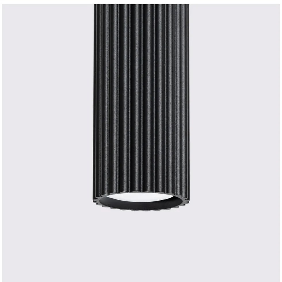 Lustră neagră Gleam – Sollux