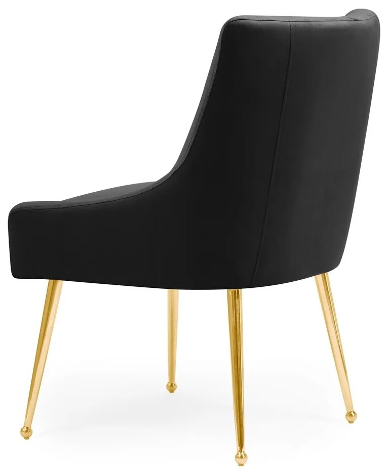 Scaun Sizar negru/gold – H86 cm