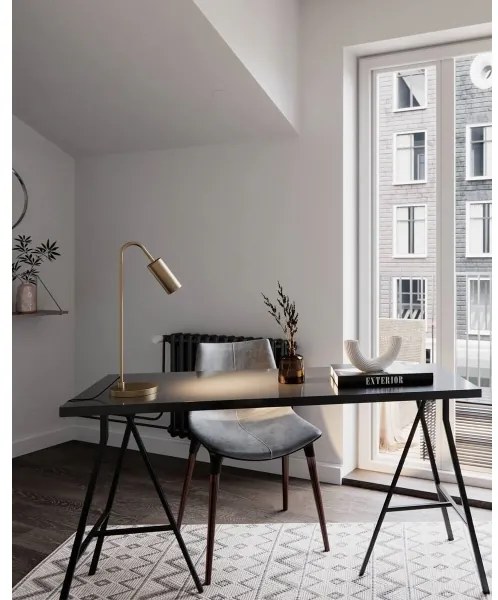 ByRydens 4002580-6503 - Lampă de masă CURVE 1xGU10/7W/230V, aurie