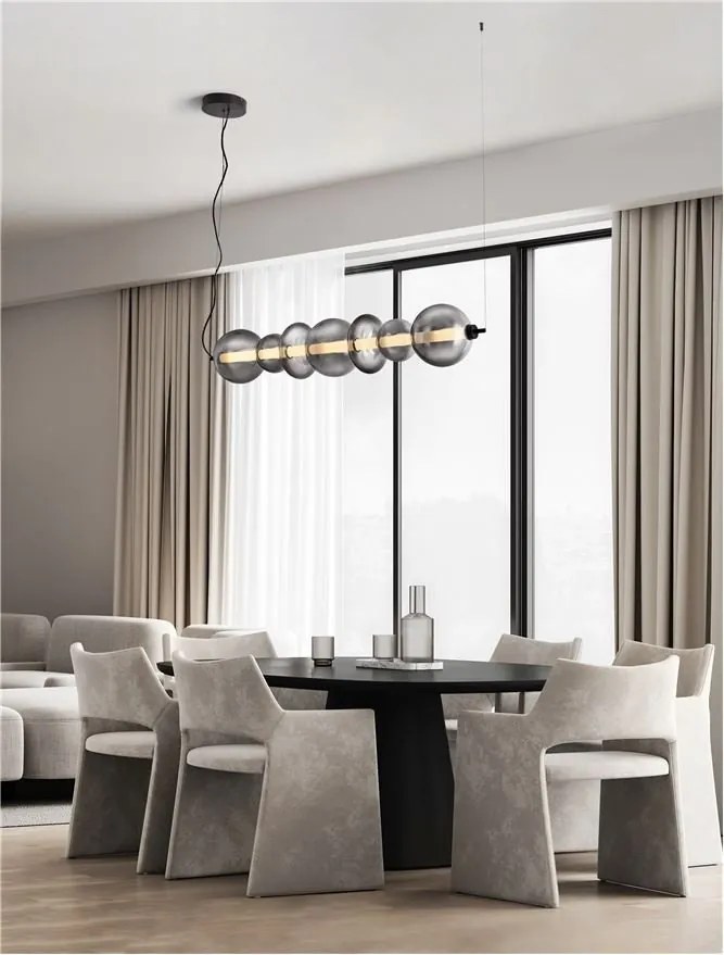 Lustra LED design modern decorativ CRATER