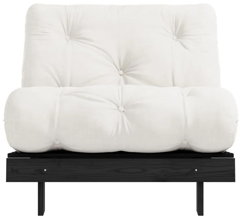 Fotoliu crem Roots Black Night – Karup Design