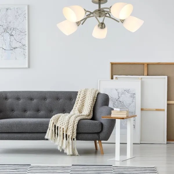 Lustră aplicată DONNA 5xE27/60W/230V patină