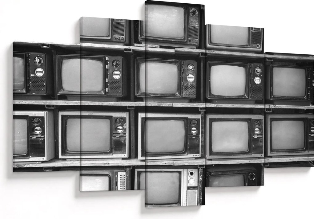 Tablou - Retro TV (150x105 cm)