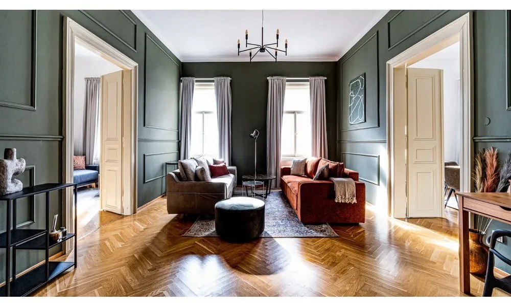 Canapea extensibilă gri deschis Emile - Bobochic Paris