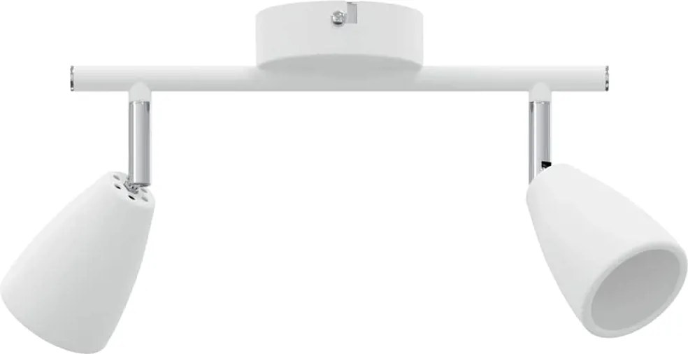 vidaXL Spot de tavan Alb 25.5 x 8 x 16 cm Metal