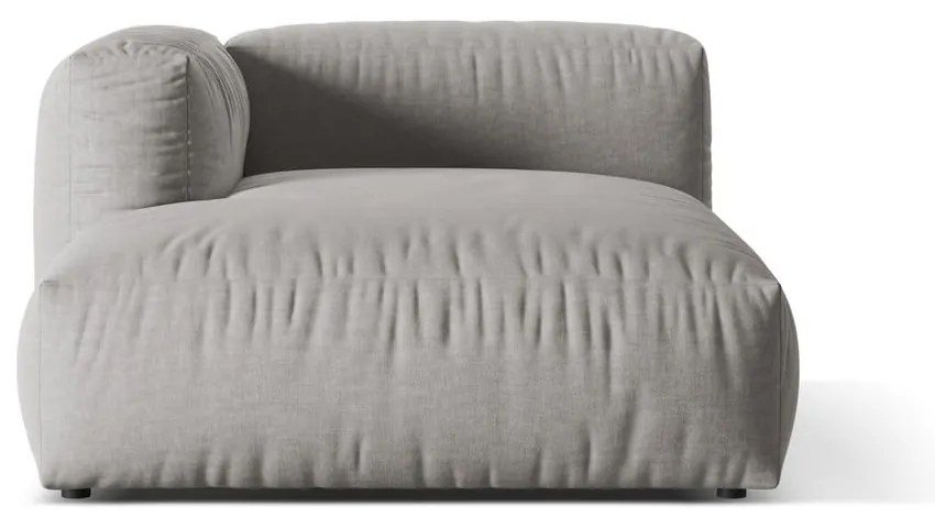 Modul pentru canapea modulară gri deschis (cu colț pe partea stângă ) Martina – Micadoni Home