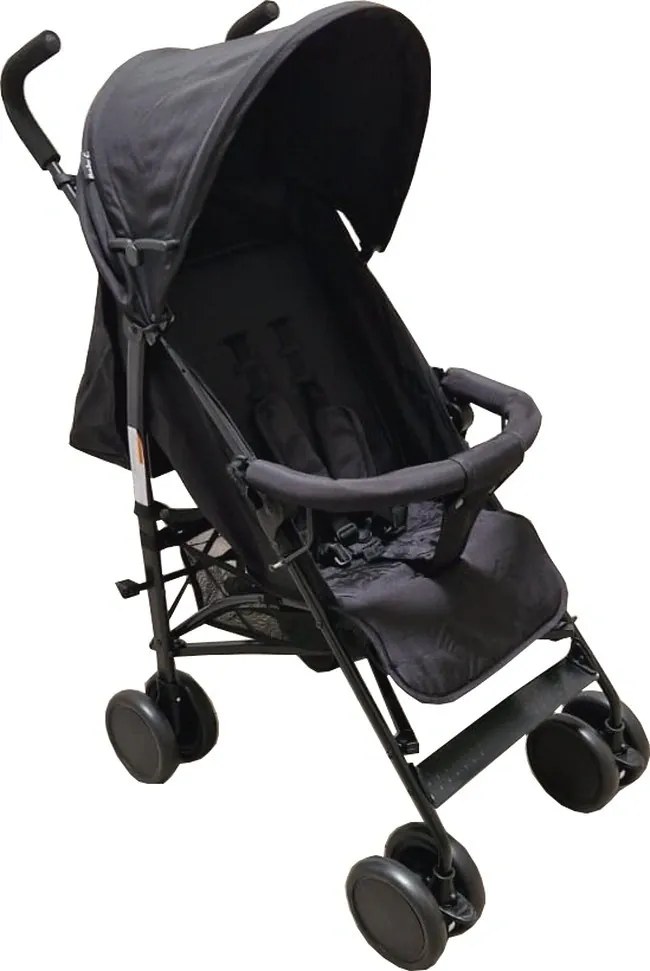 Carucior sport tip umbrela Baby Care™ PRO 818B, Spatar reglabil in 7 trepte, Pozitie somn, Amortizoare, Frana picior, Pliabil, Negru